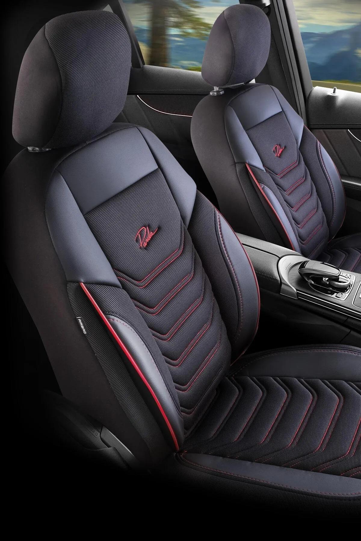 PANDA FLORİDA SERİSİ PİKE KUMAŞ OTO KOLTUK KILIFI - TAM SET